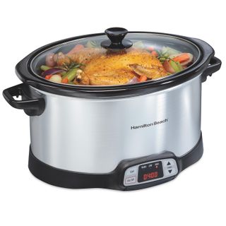 Details for 8 Quart Programmable Countdown Slow Cooker, Silver (33480) 8 Quart Programmable Countdown Slow Cooker, Silver (33480)