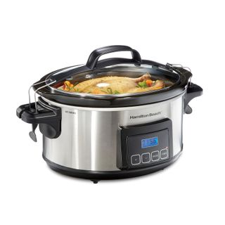 Details for Programmable Stay or Go® 6 Qt. Slow Cooker, Stainless Steel (33561) Programmable Stay or Go® 6 Qt. Slow Cooker, Stainless Steel (33561)