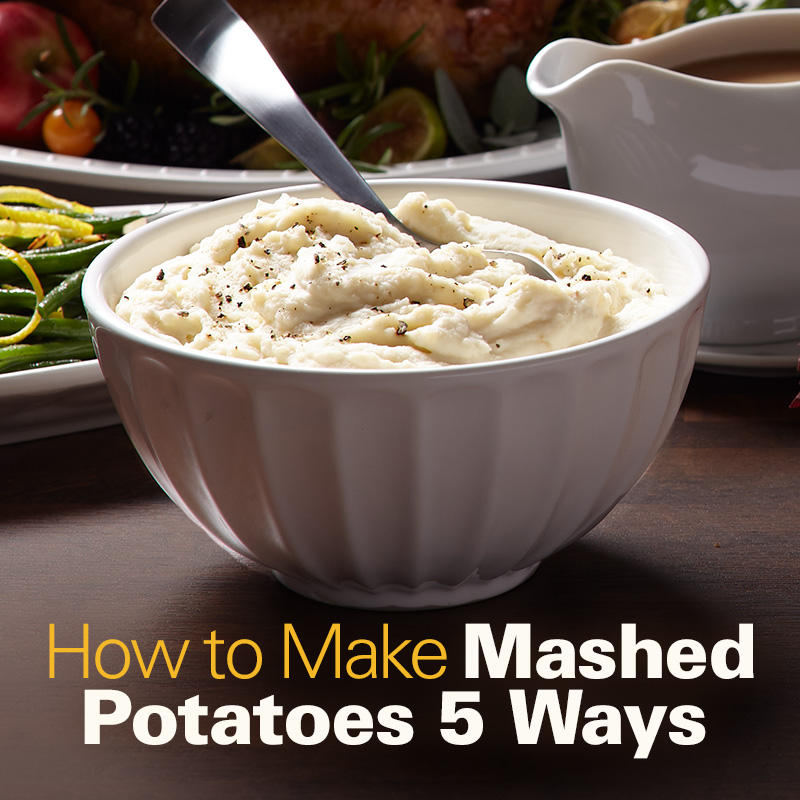 Mobile - How to Make Mashed Potatoes 5 Ways