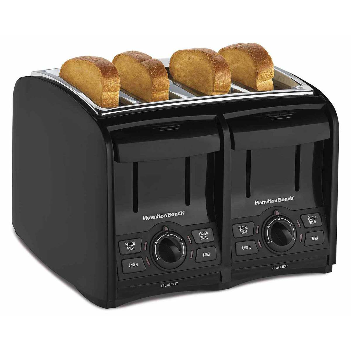 Single Slice Toaster Small Kitchen Sohor Hamilton Beach Perfecttoast 4 Slice Toaster 24121