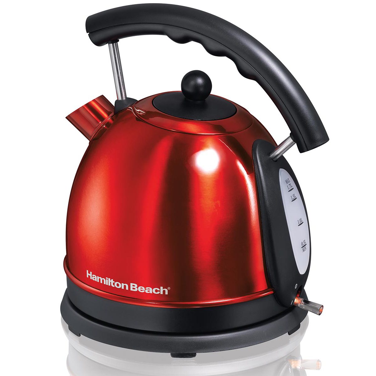 Hamilton Beach 1.7 Liter Electric Kettle 40894 Red