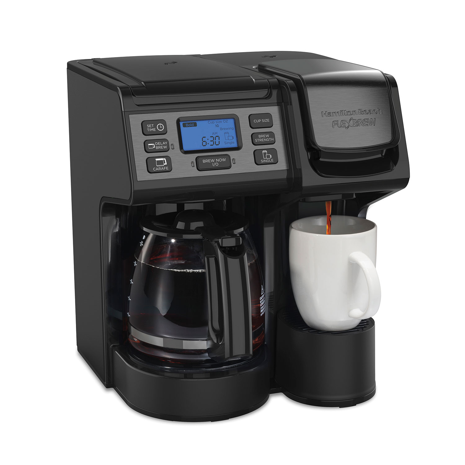 FlexBrew® Trio Coffee Maker, Black Stainless (49916G)