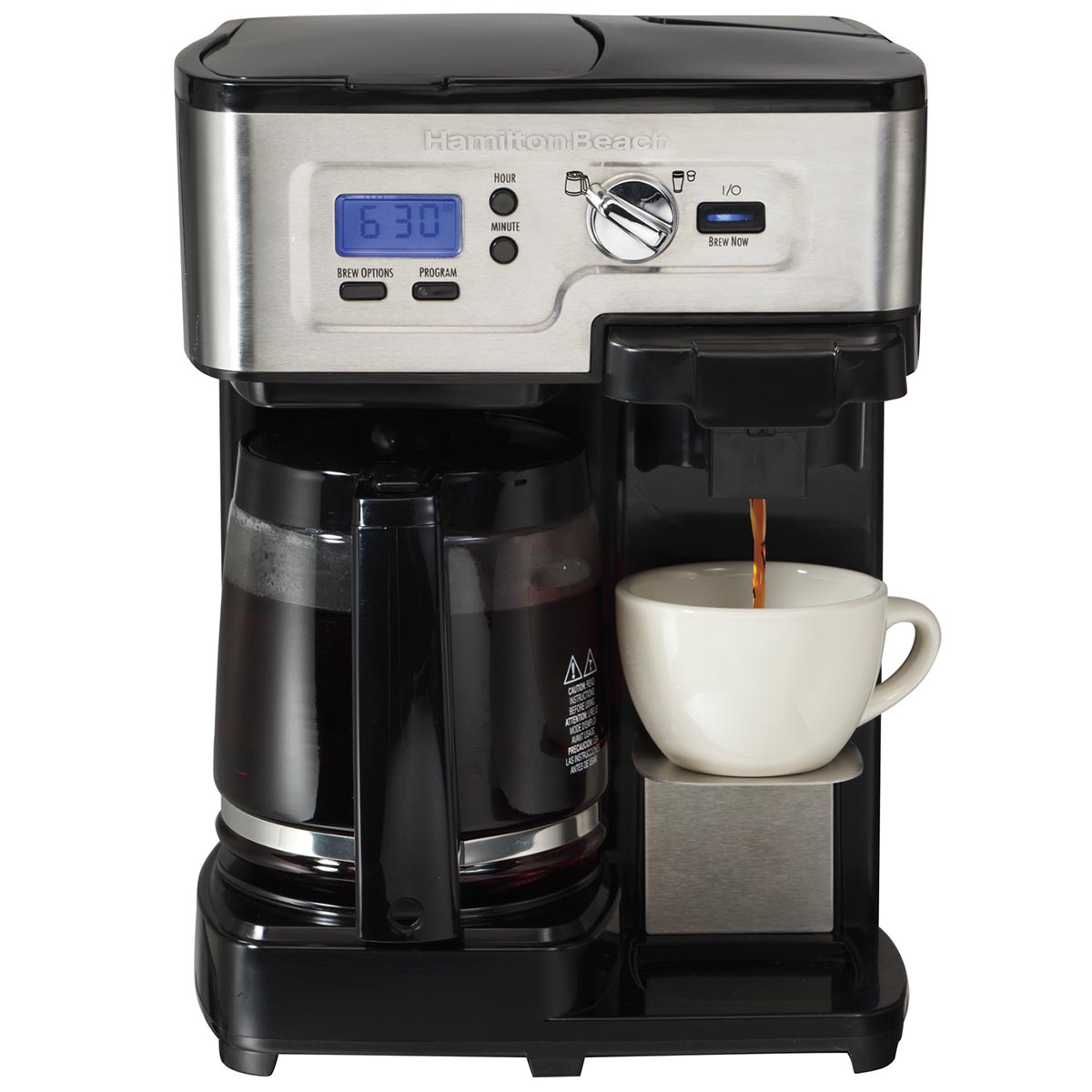 FlexBrew® 2Way Coffee Maker with 12Cup Carafe & Pod