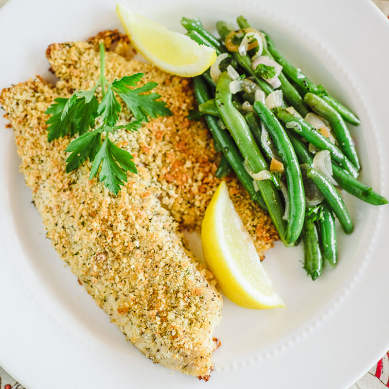Parmesan Crusted Tilapia Recipe for Parmesan Crusted Tilapia