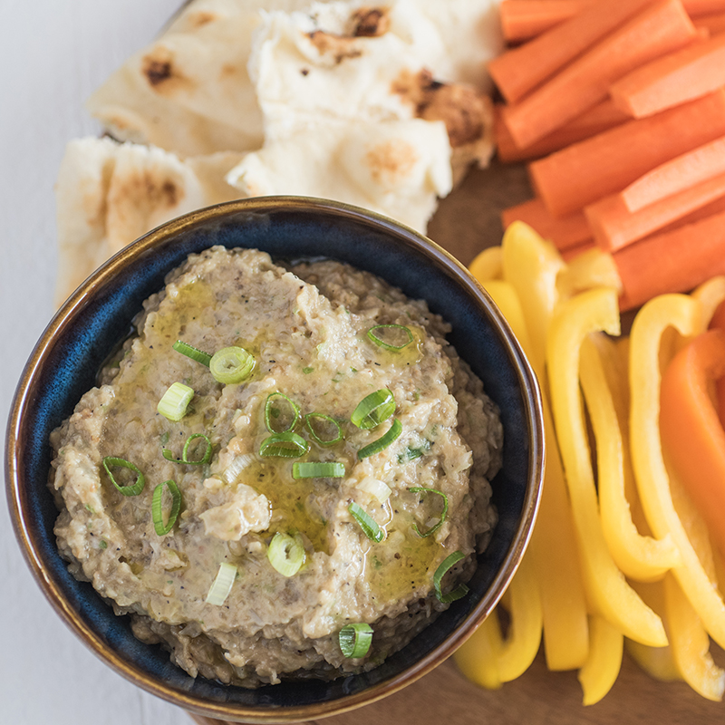 Roasted Eggplant Dip Recipe for Roasted Eggplant Dip