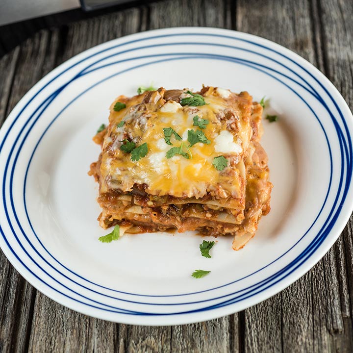 Easy Mexican Lasagna