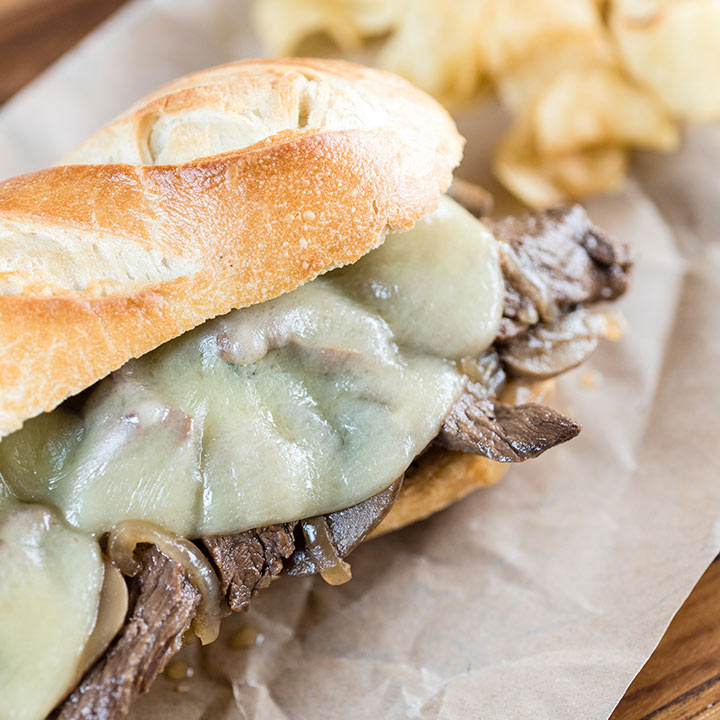 Slow Cooker Philly Cheesesteak Sub Recipe for Slow Cooker Philly Cheesesteak Sub