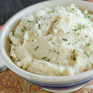 Sous Vide Mashed Potatoes with Garlic and Herbs