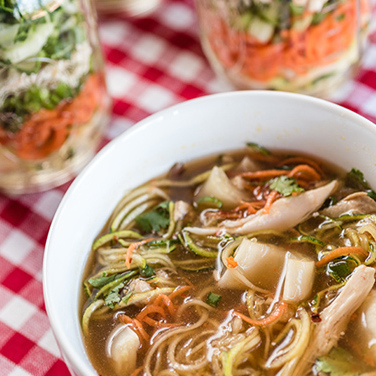 Veggie Noodle Cups with Spiralized Veggies Recipe for Veggie Noodle Cups with Spiralized Veggies