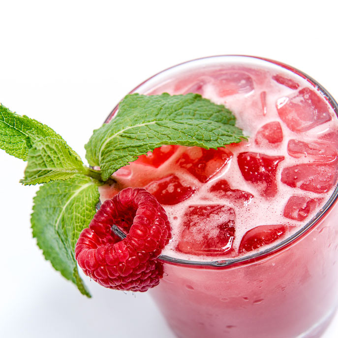 Raspberry Breeze Cocktail