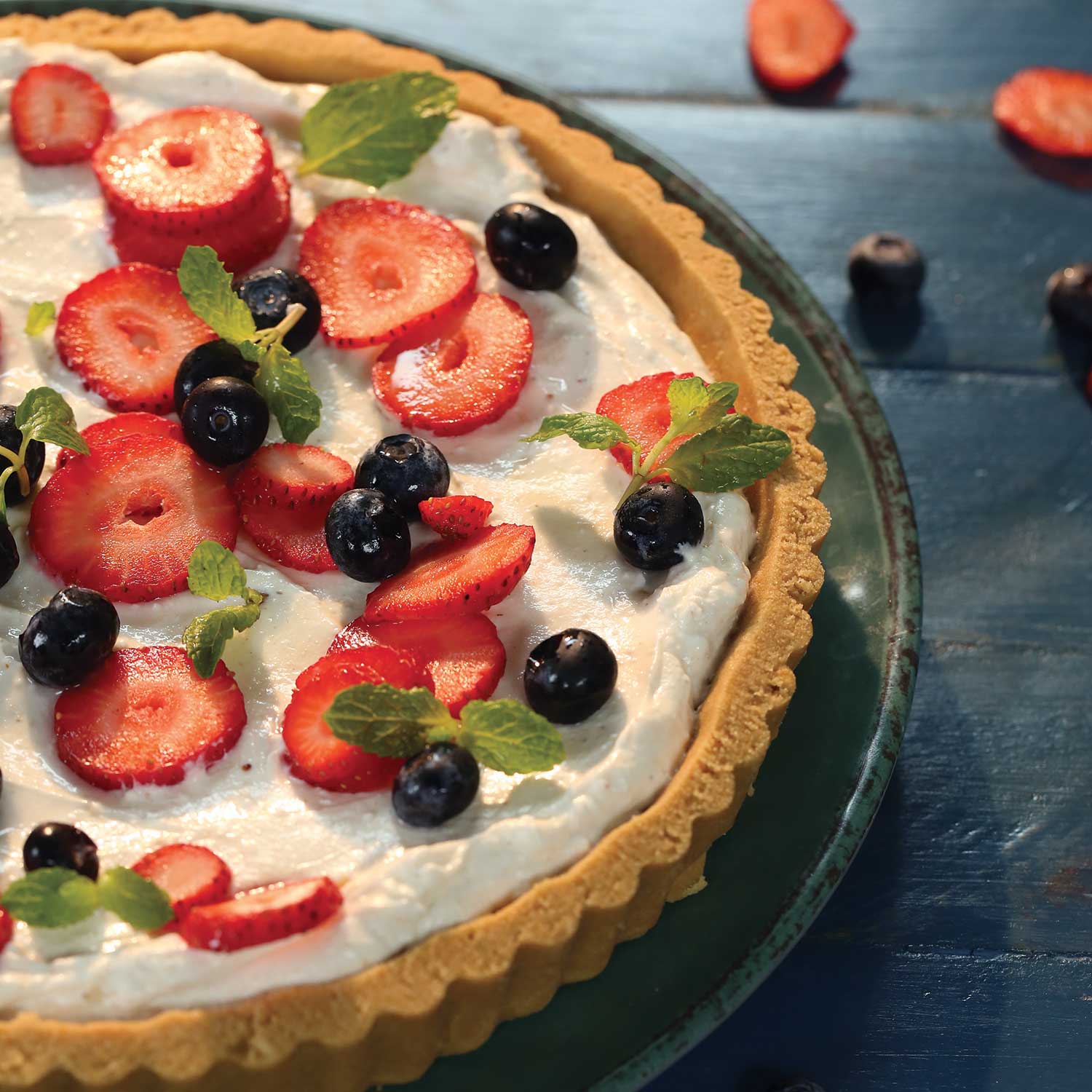 Berry Yogurt Tart Recipe for Berry Yogurt Tart