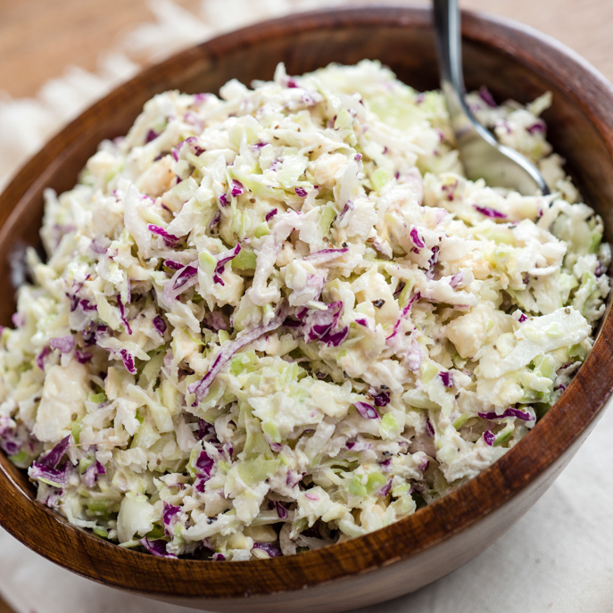 Blue Cheese Cole Slaw HamiltonBeach.com - 687x687 - jpeg Quart Of Coleslaw