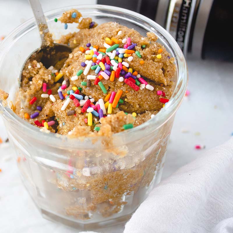 Healthier Cake Batter Cookie Dough Recipe for Healthier Cake Batter Cookie Dough