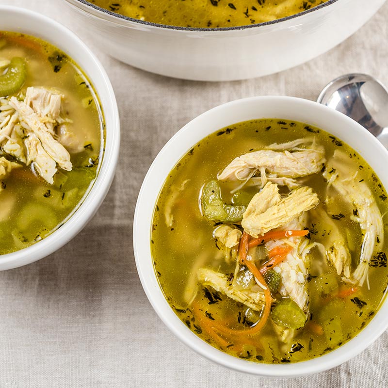 Quick Chicken and Rice Soup Recipe for Quick Chicken and Rice Soup