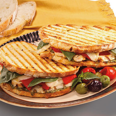Chicken Pesto Panini Recipe for Chicken Pesto Panini