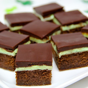 Chocolate Mint Squares Recipe for Chocolate Mint Squares