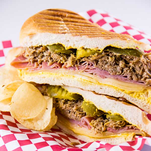 Slow Cooker Cuban-Style Shredded Pork Panini Recipe for Slow Cooker Cuban-Style Shredded Pork Panini