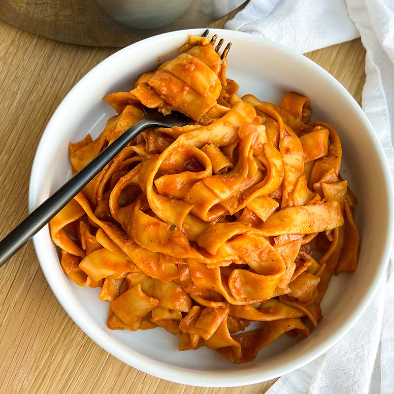Dairy-Free Homemade Vodka Pasta Recipe for Dairy-Free Homemade Vodka Pasta