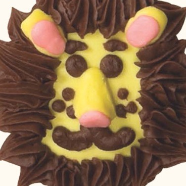 Friendly Lion Cupcakes Recipe for Friendly Lion Cupcakes
