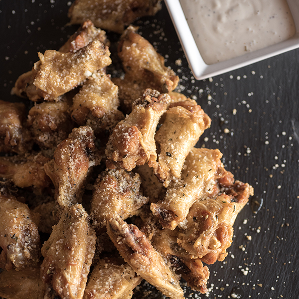Garlic Parmesan Chicken Wings Recipe for Garlic Parmesan Chicken Wings