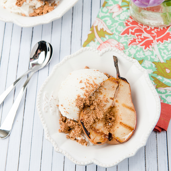 Grilled Amaretto Pears Recipe for Grilled Amaretto Pears