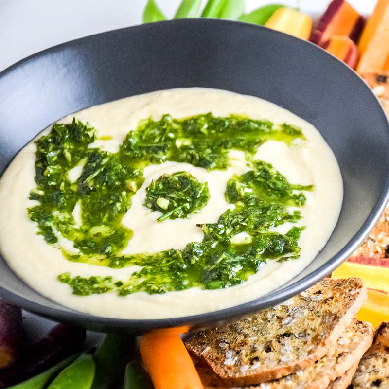 Herby White Bean Dip Recipe for Herby White Bean Dip