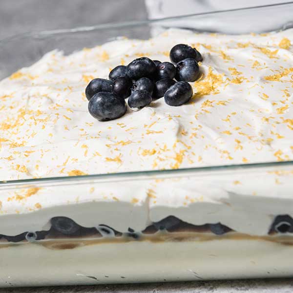 Lemon Blueberry Icebox Cake Recipe for Lemon Blueberry Icebox Cake
