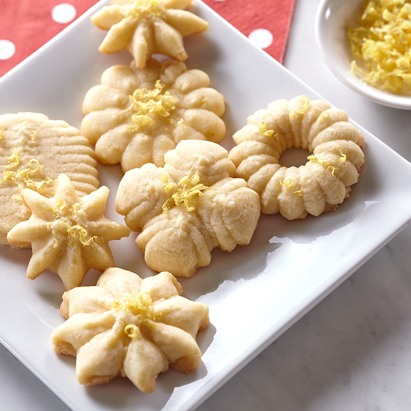 Lemon Spritz Cookies Lemon Spritz Cookies