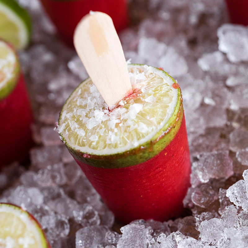 Strawberry Margarita Popsicles Recipe for Strawberry Margarita Popsicles