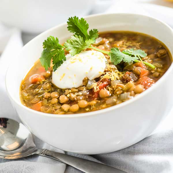 Multi-Cooker Vegetarian Lentil Soup Recipe for Multi-Cooker Vegetarian Lentil Soup