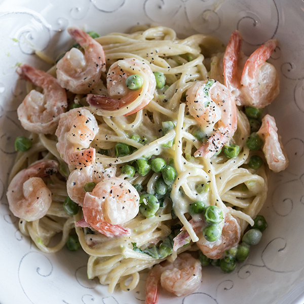 One-Pot Shrimp Alfredo Recipe for One-Pot Shrimp Alfredo