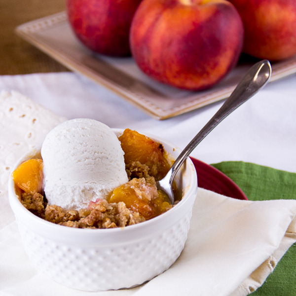 Ginger Peach Crisp Recipe for Ginger Peach Crisp