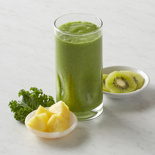 Pineapple, Kale & Kiwi Smoothie Recipe for Pineapple, Kale & Kiwi Smoothie