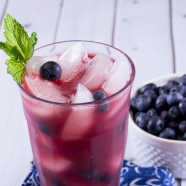 Pomegranate Blueberry Iced Tea Recipe for Pomegranate Blueberry Iced Tea