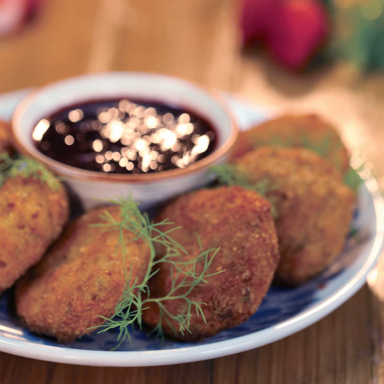 Prawn Cutlets, Strawberry Chutney Recipe for Prawn Cutlets, Strawberry Chutney
