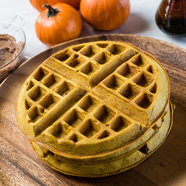 Pumpkin Spice Waffles Recipe for Pumpkin Spice Waffles