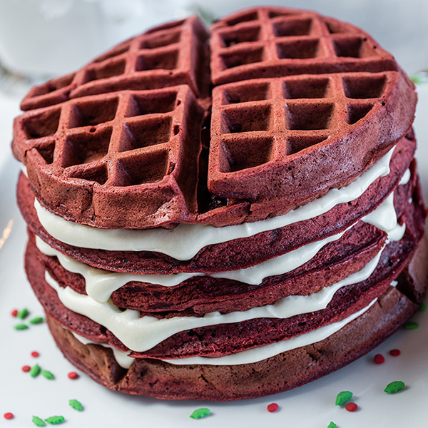 Red Velvet Waffles Recipe for Red Velvet Waffles
