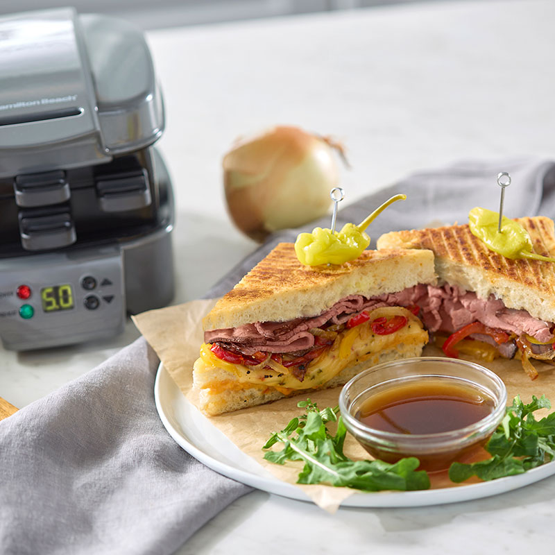 Roast Beef with Peppers and Onions Sandwich Recipe for Roast Beef with Peppers and Onions Sandwich