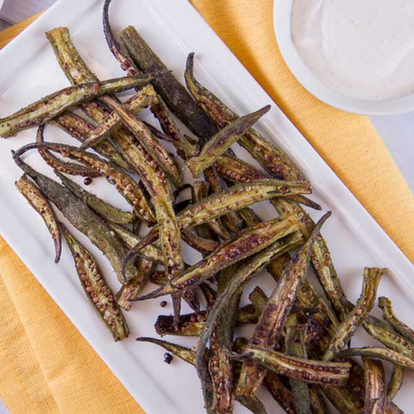 Cajun Roasted Okra Cajun Roasted Okra