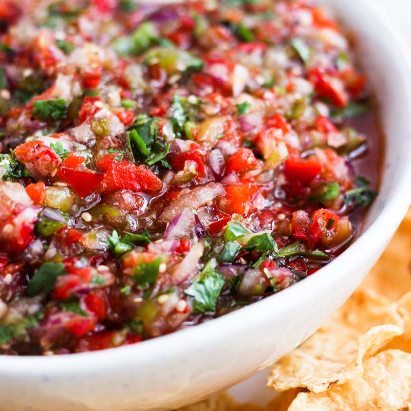 Roasted Tomatillo Mild Salsa Recipe for Roasted Tomatillo Mild Salsa