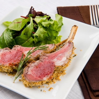 Rosemary and Garlic Roasted Rack of Lamb Recipe for Rosemary and Garlic Roasted Rack of Lamb