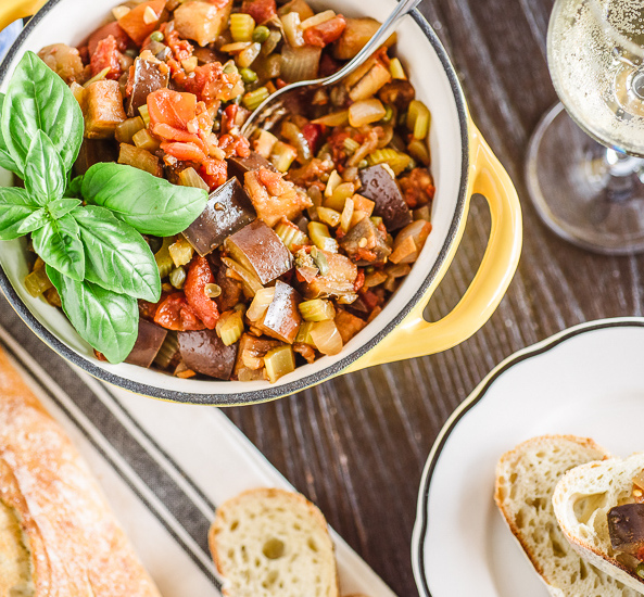 Slow Cooker Eggplant Caponata Recipe for Slow Cooker Eggplant Caponata