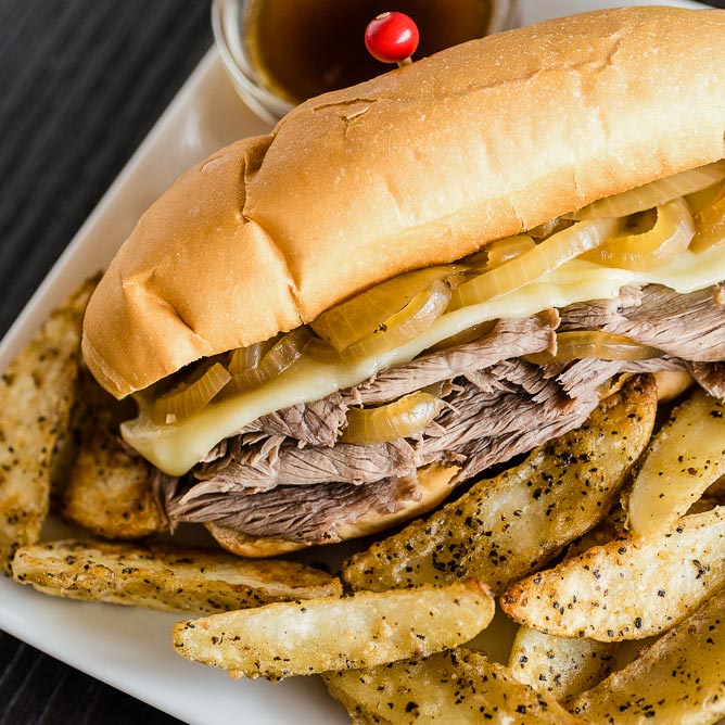 Slow Cooker French Dip Sandwiches Recipe for Slow Cooker French Dip Sandwiches