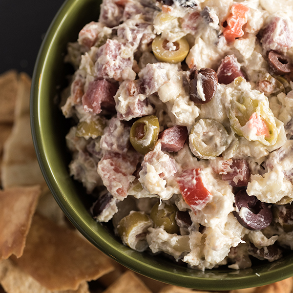 Slow Cooker Muffuletta Dip Recipe for Slow Cooker Muffuletta Dip