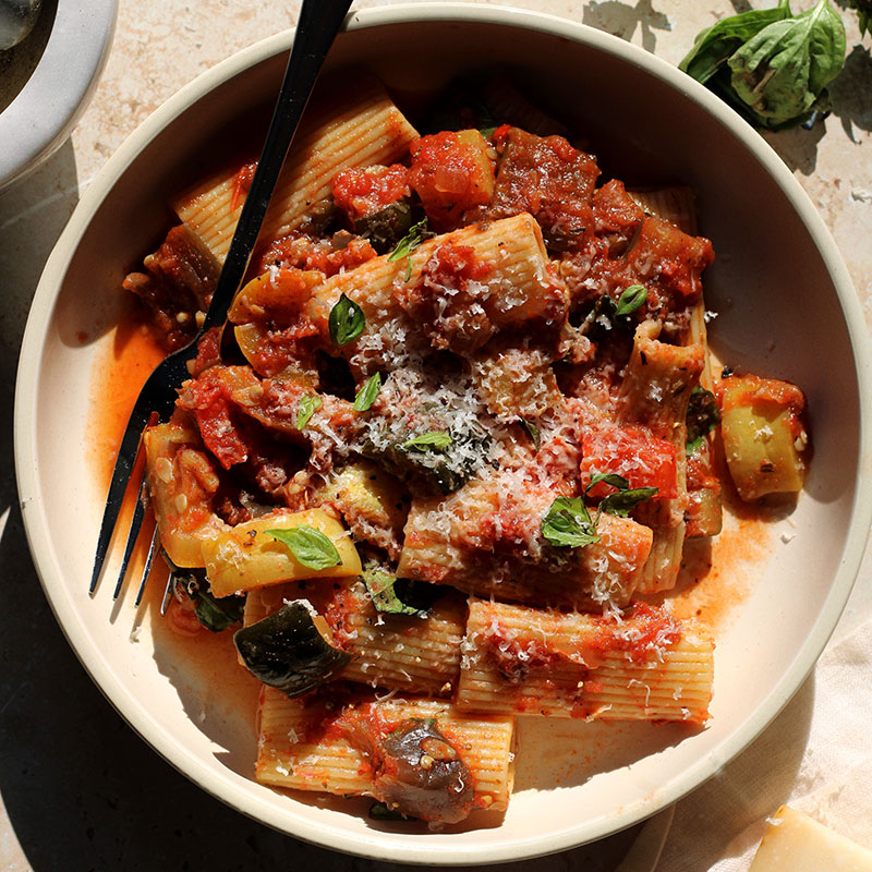 Slow Cooker Ratatouille Pasta Recipe for Slow Cooker Ratatouille Pasta