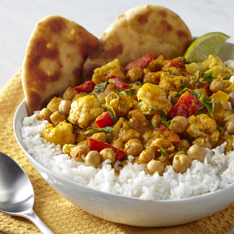 Spicy Curried Vegetable and Chickpea Stew Recipe for Spicy Curried Vegetable and Chickpea Stew