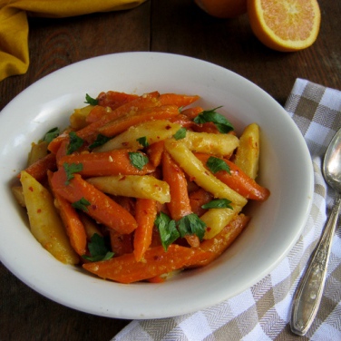Slow Cooker Ginger Orange Glazed Root Vegetables Recipe for Slow Cooker Ginger Orange Glazed Root Vegetables