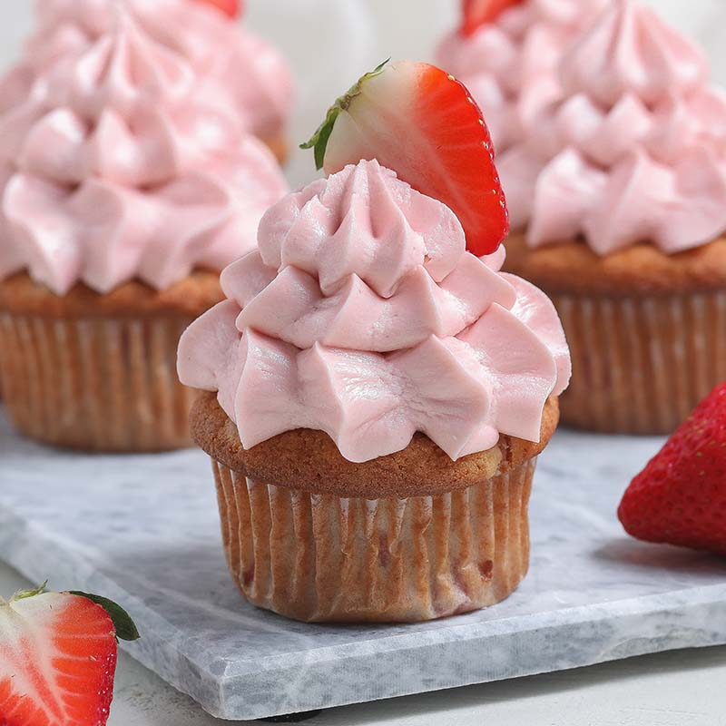 Gluten Free Strawberry Cupcakes Recipe for Gluten Free Strawberry Cupcakes