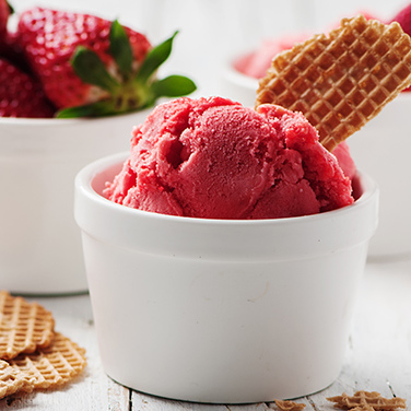 Strawberry Sorbet Recipe for Strawberry Sorbet