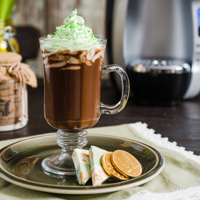 St. Patrick's Day Torani® Mocha Coffee Recipe for St. Patrick's Day Torani® Mocha Coffee